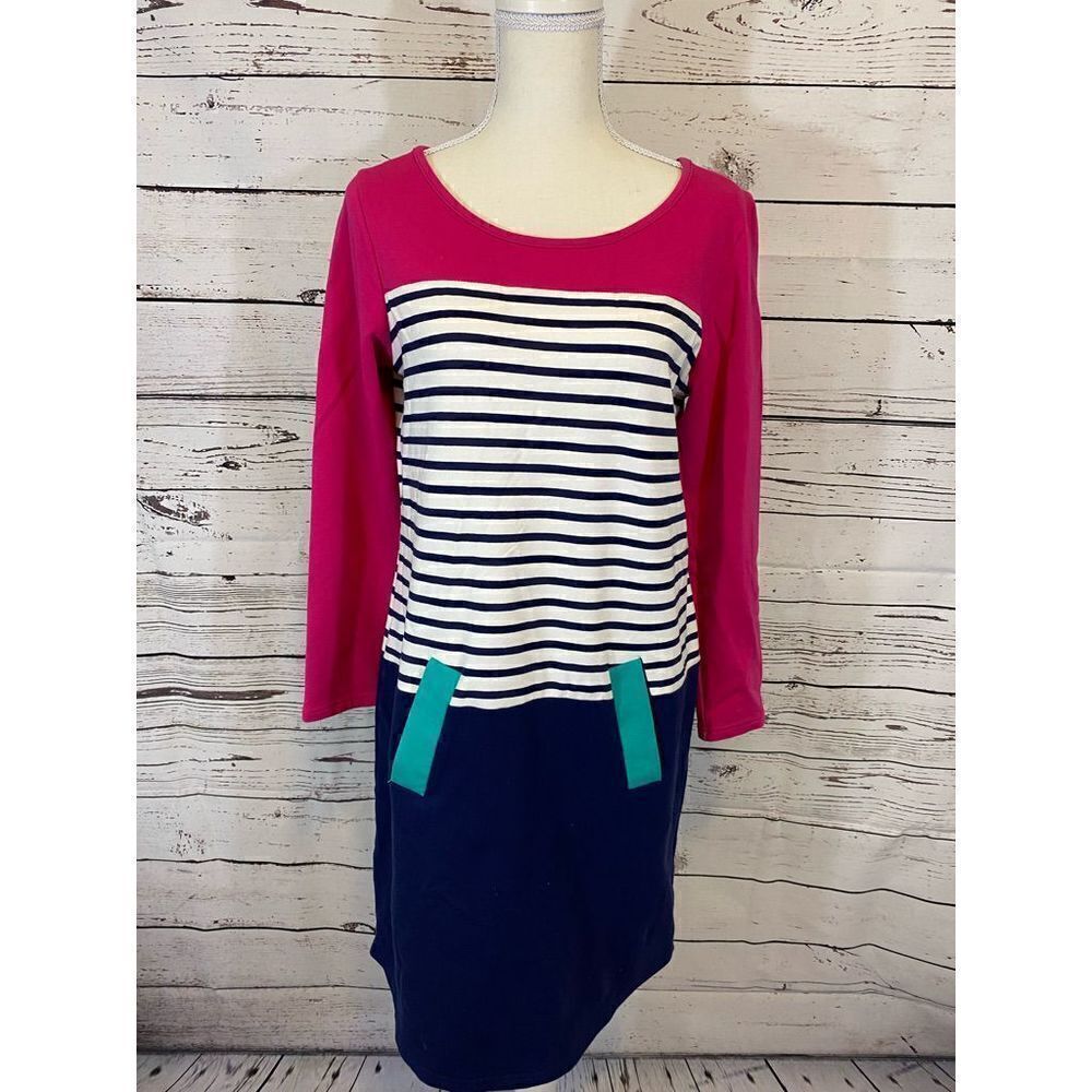 Tracy Negoshian A-Line Knit Dress Size Medium